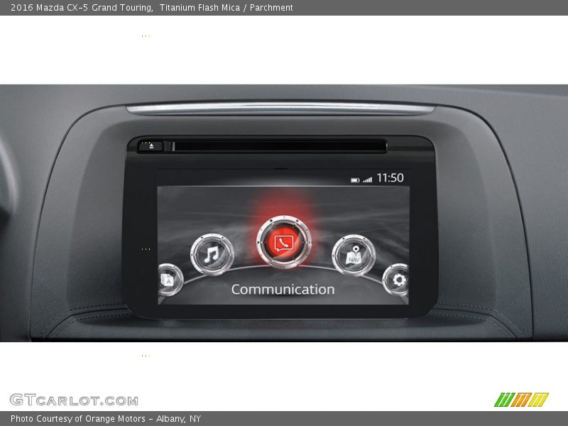 Titanium Flash Mica / Parchment 2016 Mazda CX-5 Grand Touring