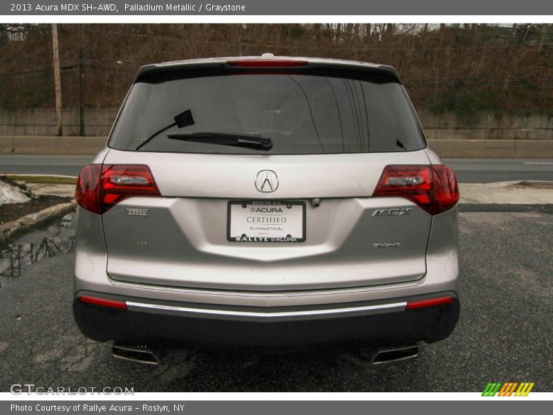 Palladium Metallic / Graystone 2013 Acura MDX SH-AWD