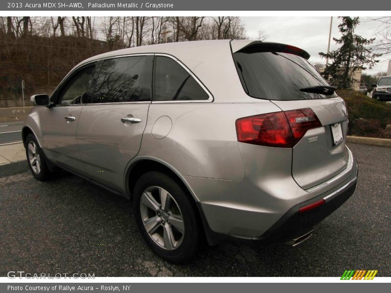Palladium Metallic / Graystone 2013 Acura MDX SH-AWD