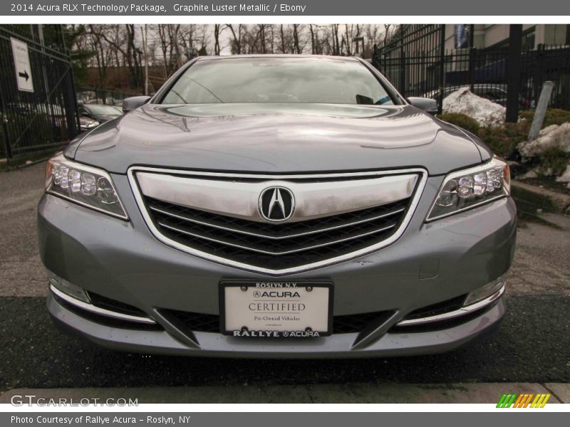 Graphite Luster Metallic / Ebony 2014 Acura RLX Technology Package