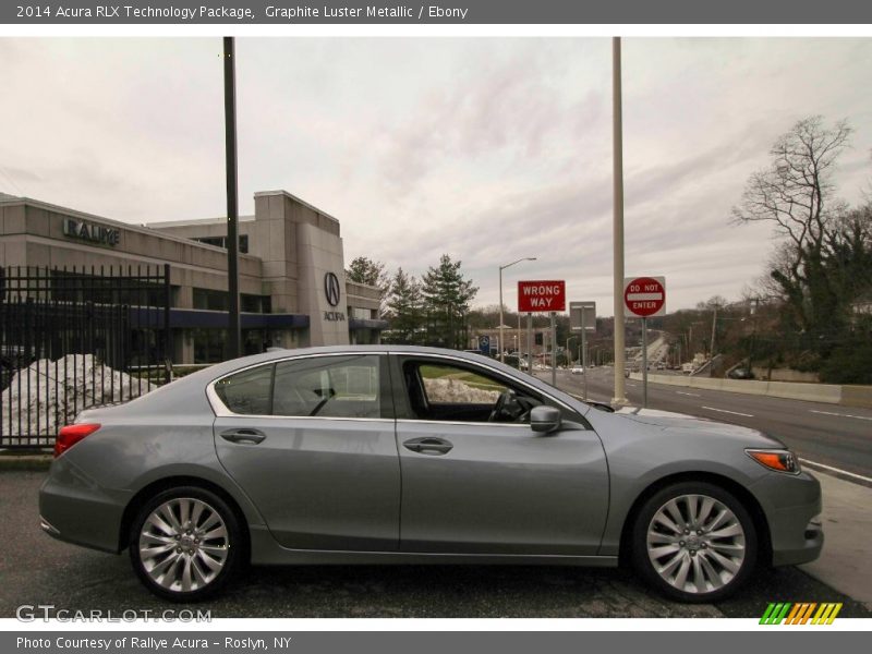 Graphite Luster Metallic / Ebony 2014 Acura RLX Technology Package