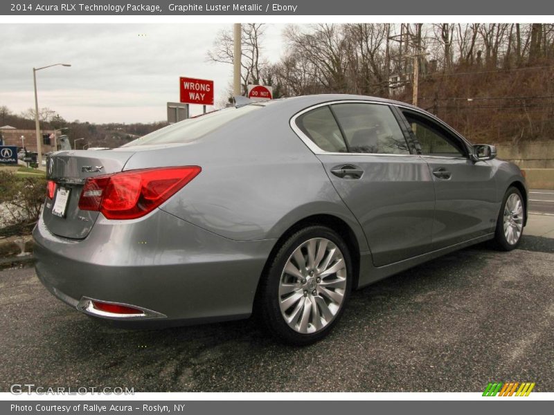 Graphite Luster Metallic / Ebony 2014 Acura RLX Technology Package