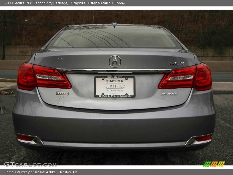 Graphite Luster Metallic / Ebony 2014 Acura RLX Technology Package