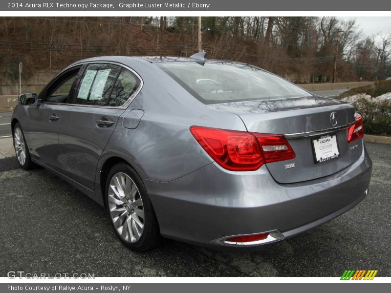 Graphite Luster Metallic / Ebony 2014 Acura RLX Technology Package