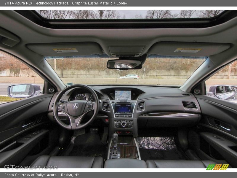 Graphite Luster Metallic / Ebony 2014 Acura RLX Technology Package