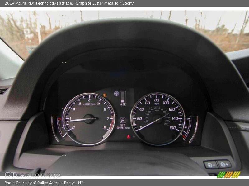 Graphite Luster Metallic / Ebony 2014 Acura RLX Technology Package