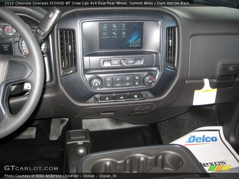 Summit White / Dark Ash/Jet Black 2016 Chevrolet Silverado 3500HD WT Crew Cab 4x4 Dual Rear Wheel