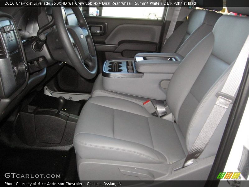 Summit White / Dark Ash/Jet Black 2016 Chevrolet Silverado 3500HD WT Crew Cab 4x4 Dual Rear Wheel