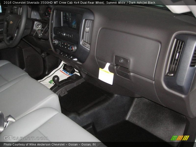 Summit White / Dark Ash/Jet Black 2016 Chevrolet Silverado 3500HD WT Crew Cab 4x4 Dual Rear Wheel