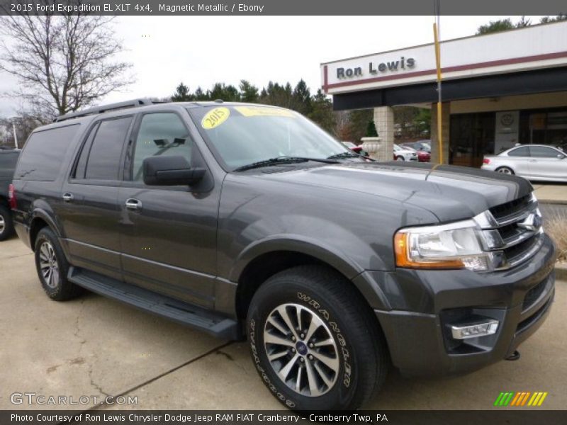 Magnetic Metallic / Ebony 2015 Ford Expedition EL XLT 4x4