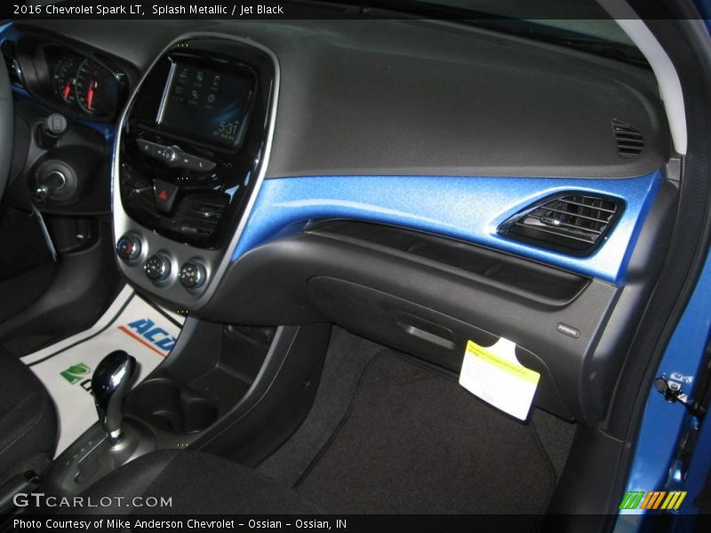 Splash Metallic / Jet Black 2016 Chevrolet Spark LT