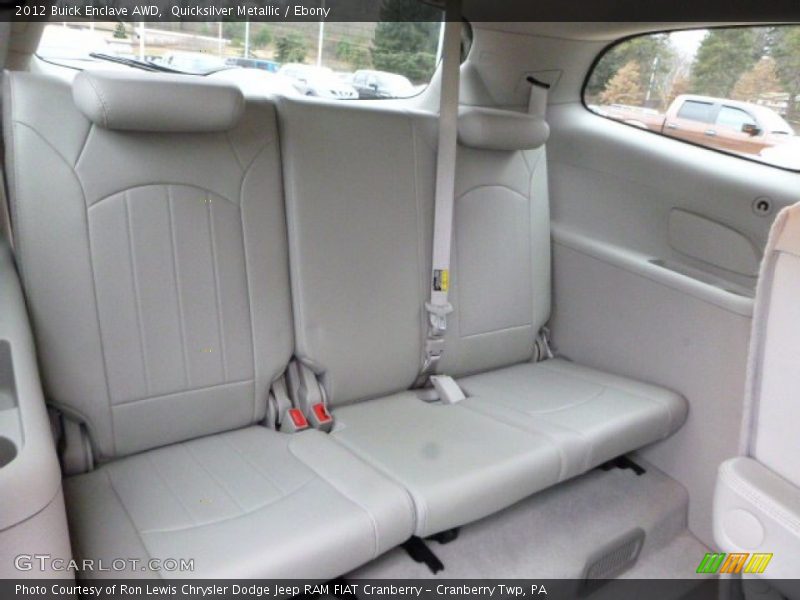 Quicksilver Metallic / Ebony 2012 Buick Enclave AWD