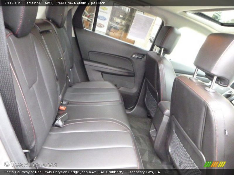 Steel Gray Metallic / Jet Black 2012 GMC Terrain SLT AWD