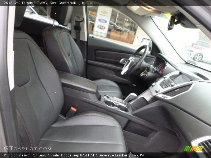 Steel Gray Metallic / Jet Black 2012 GMC Terrain SLT AWD