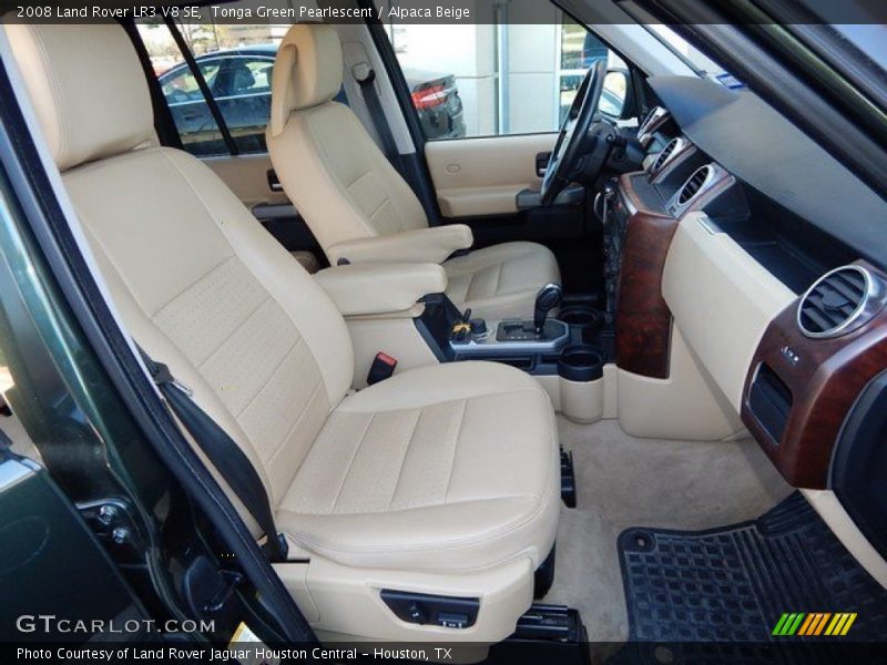Tonga Green Pearlescent / Alpaca Beige 2008 Land Rover LR3 V8 SE
