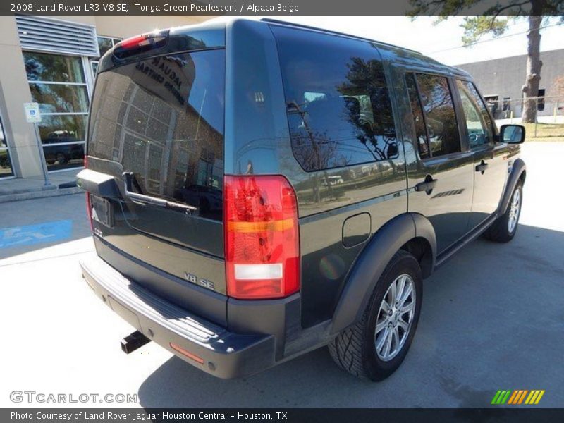 Tonga Green Pearlescent / Alpaca Beige 2008 Land Rover LR3 V8 SE