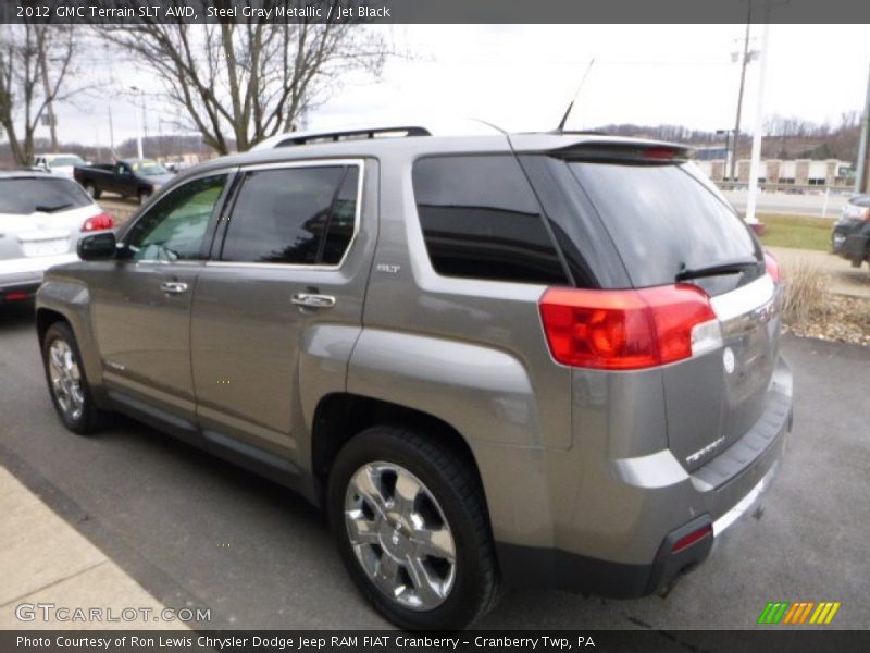 Steel Gray Metallic / Jet Black 2012 GMC Terrain SLT AWD