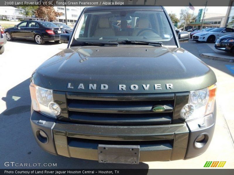 Tonga Green Pearlescent / Alpaca Beige 2008 Land Rover LR3 V8 SE