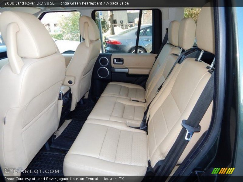 Tonga Green Pearlescent / Alpaca Beige 2008 Land Rover LR3 V8 SE
