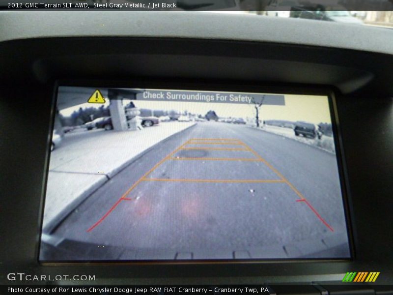 Steel Gray Metallic / Jet Black 2012 GMC Terrain SLT AWD
