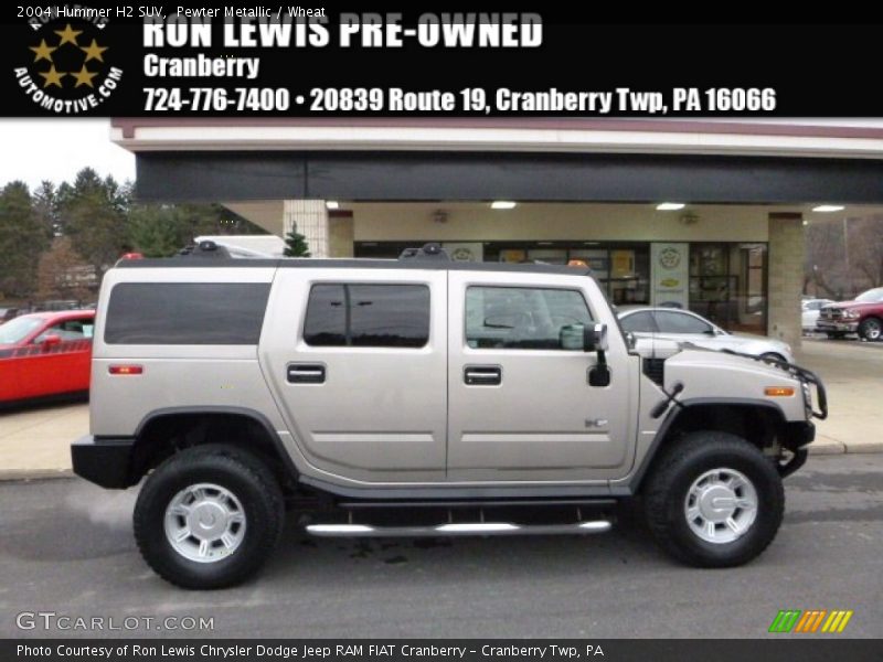 Pewter Metallic / Wheat 2004 Hummer H2 SUV