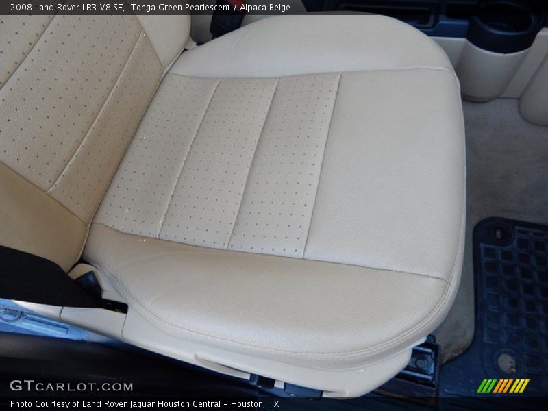 Tonga Green Pearlescent / Alpaca Beige 2008 Land Rover LR3 V8 SE