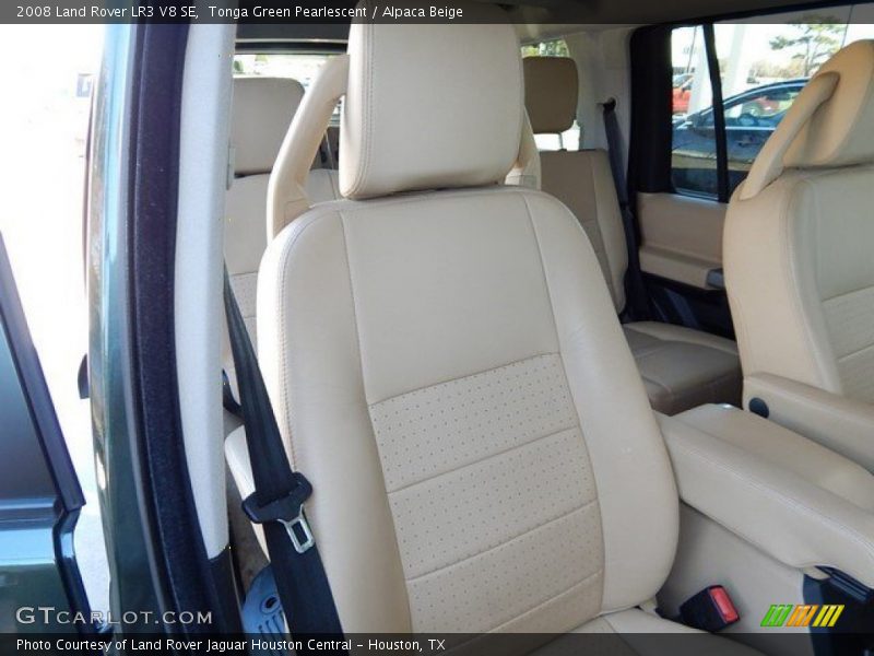 Tonga Green Pearlescent / Alpaca Beige 2008 Land Rover LR3 V8 SE