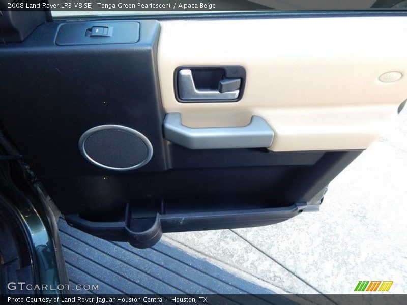 Tonga Green Pearlescent / Alpaca Beige 2008 Land Rover LR3 V8 SE