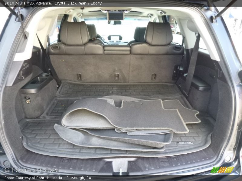 Crystal Black Pearl / Ebony 2010 Acura MDX Advance