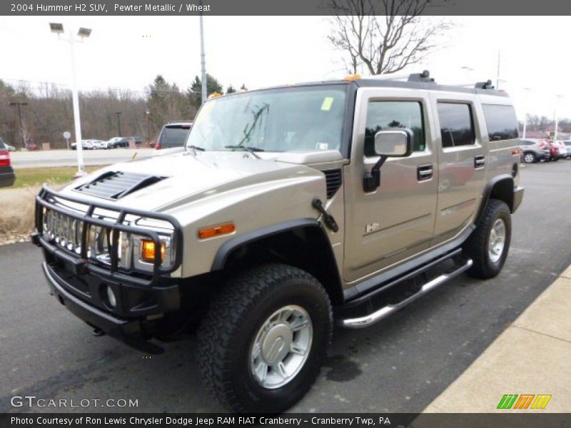 Pewter Metallic / Wheat 2004 Hummer H2 SUV