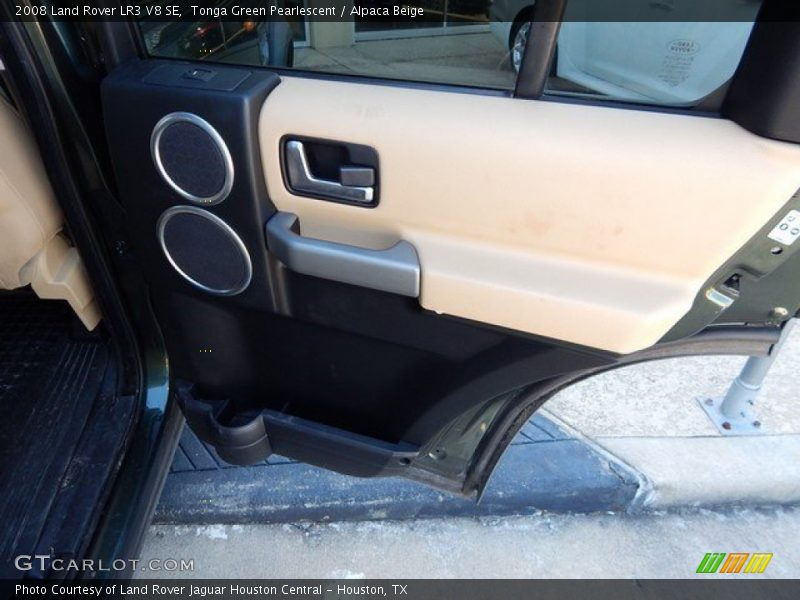 Tonga Green Pearlescent / Alpaca Beige 2008 Land Rover LR3 V8 SE