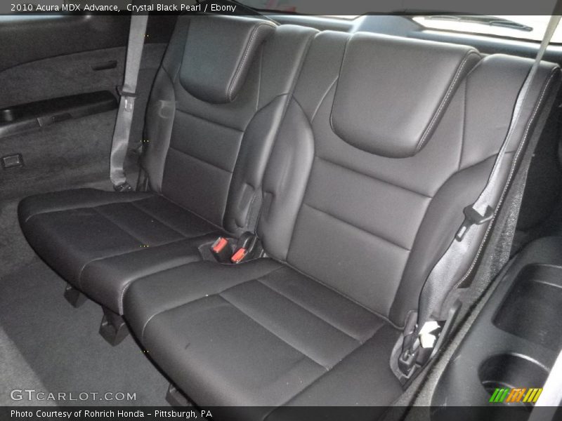 Crystal Black Pearl / Ebony 2010 Acura MDX Advance
