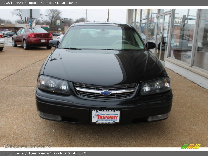 Black / Neutral Beige 2004 Chevrolet Impala LS