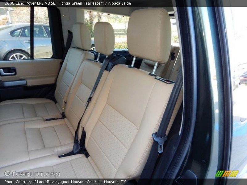 Tonga Green Pearlescent / Alpaca Beige 2008 Land Rover LR3 V8 SE