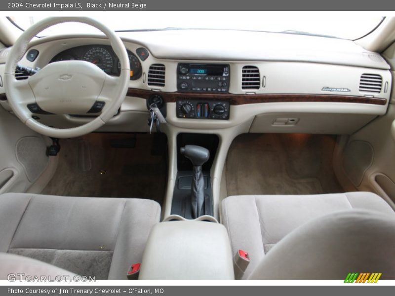 Black / Neutral Beige 2004 Chevrolet Impala LS