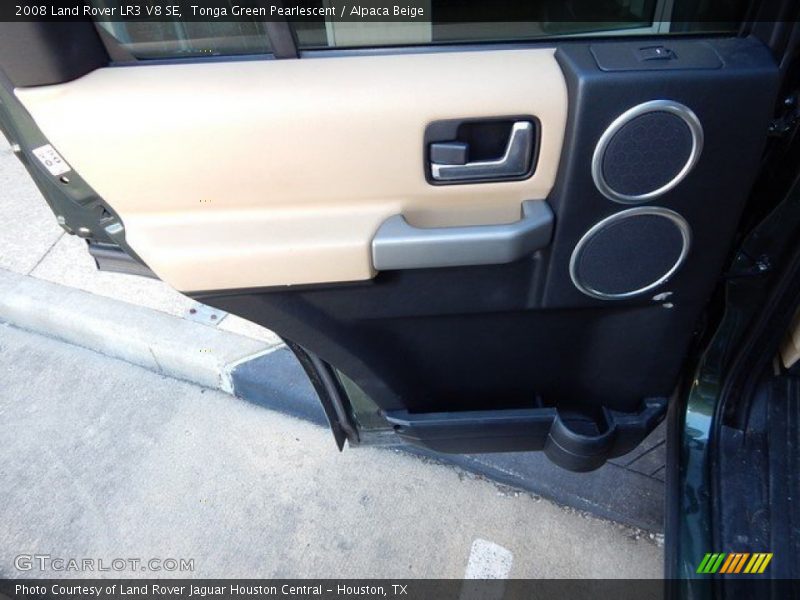 Tonga Green Pearlescent / Alpaca Beige 2008 Land Rover LR3 V8 SE