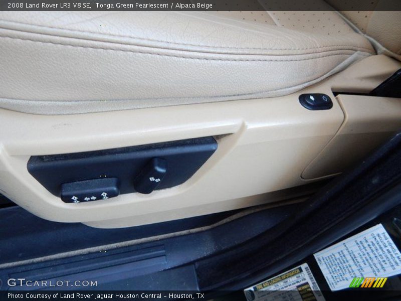 Tonga Green Pearlescent / Alpaca Beige 2008 Land Rover LR3 V8 SE