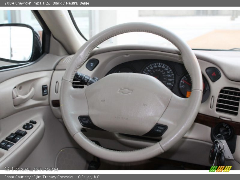 Black / Neutral Beige 2004 Chevrolet Impala LS