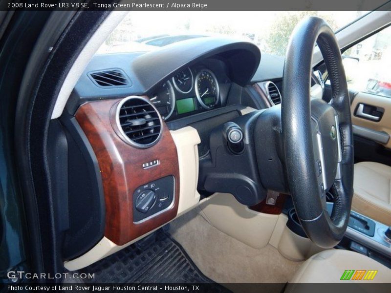 Tonga Green Pearlescent / Alpaca Beige 2008 Land Rover LR3 V8 SE