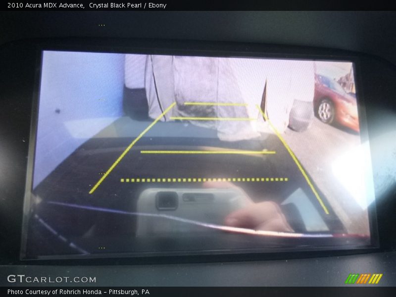Crystal Black Pearl / Ebony 2010 Acura MDX Advance