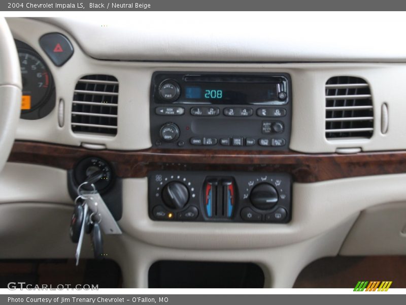 Black / Neutral Beige 2004 Chevrolet Impala LS