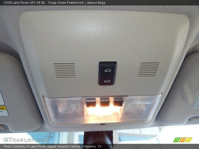 Tonga Green Pearlescent / Alpaca Beige 2008 Land Rover LR3 V8 SE