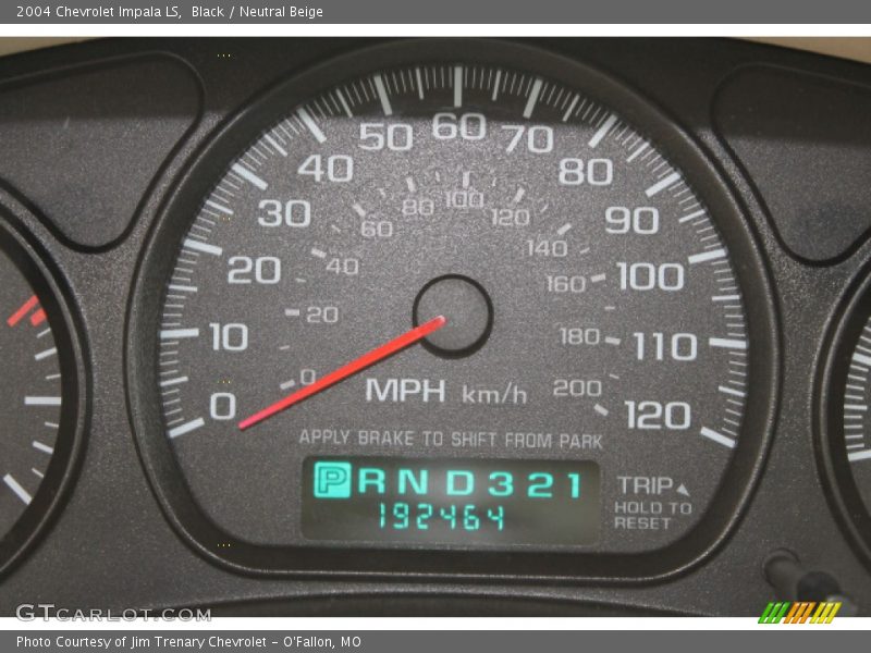Black / Neutral Beige 2004 Chevrolet Impala LS