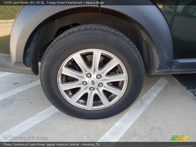 Tonga Green Pearlescent / Alpaca Beige 2008 Land Rover LR3 V8 SE