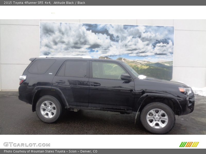 Attitude Black / Black 2015 Toyota 4Runner SR5 4x4