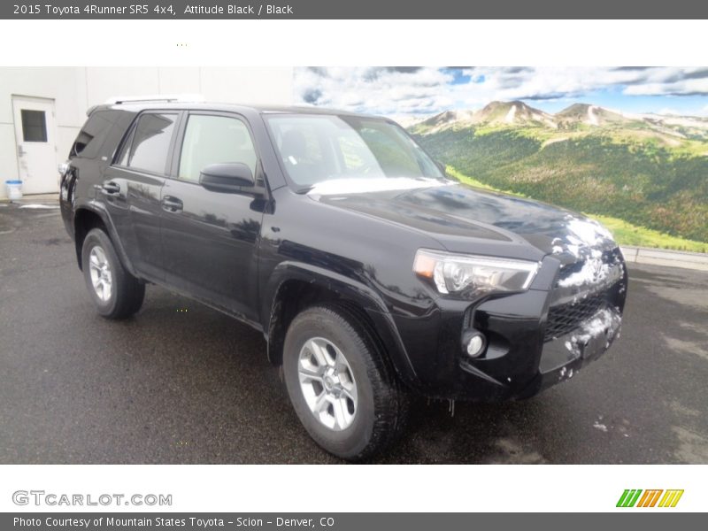 Attitude Black / Black 2015 Toyota 4Runner SR5 4x4
