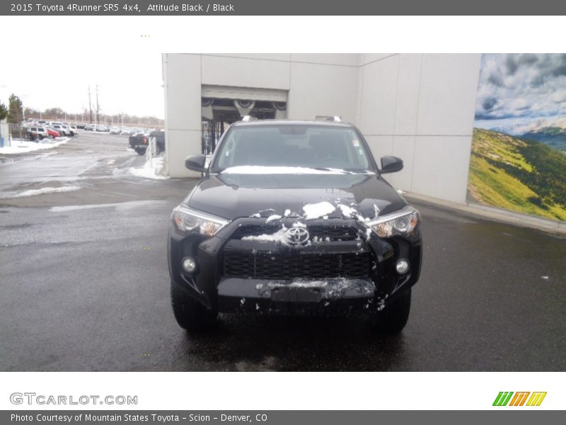 Attitude Black / Black 2015 Toyota 4Runner SR5 4x4