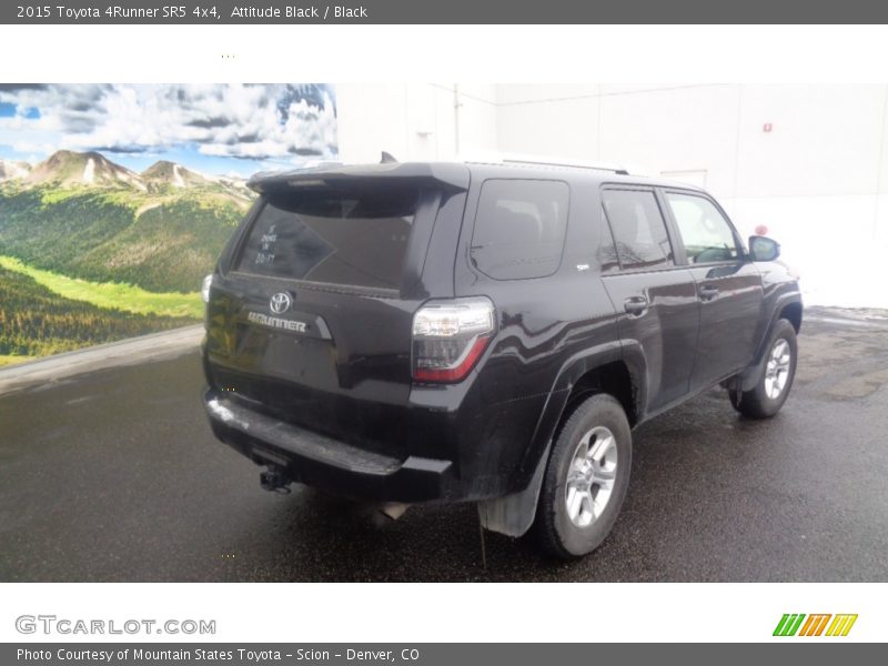Attitude Black / Black 2015 Toyota 4Runner SR5 4x4