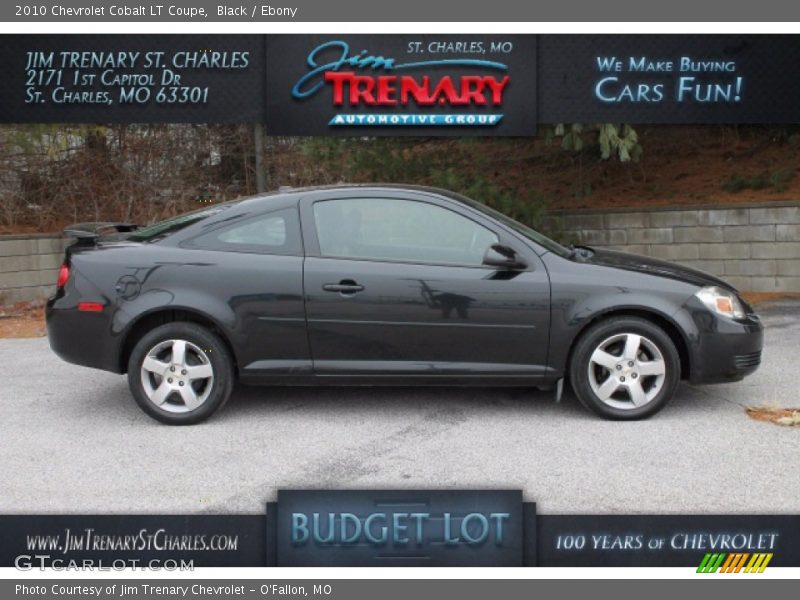 Black / Ebony 2010 Chevrolet Cobalt LT Coupe