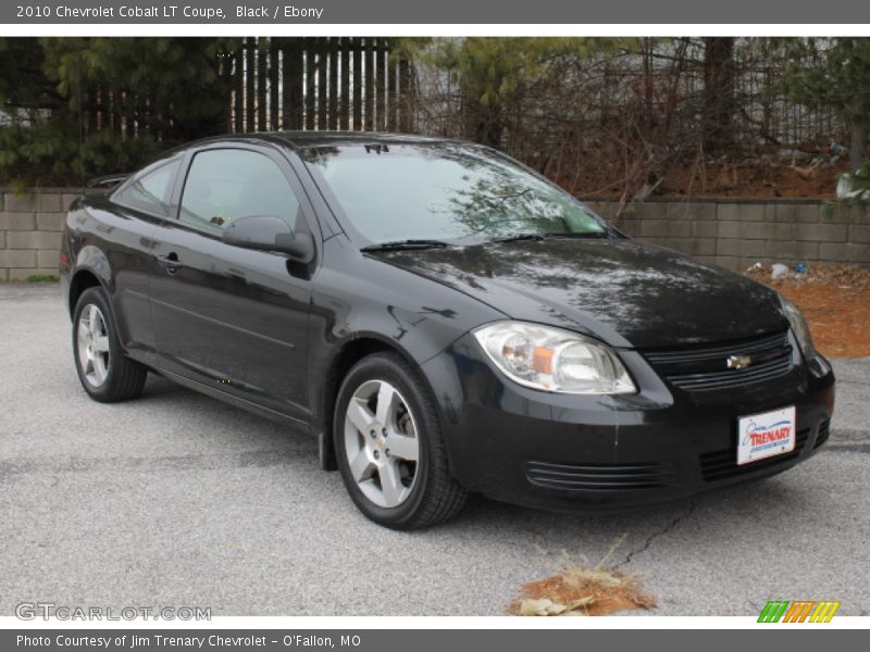 Black / Ebony 2010 Chevrolet Cobalt LT Coupe